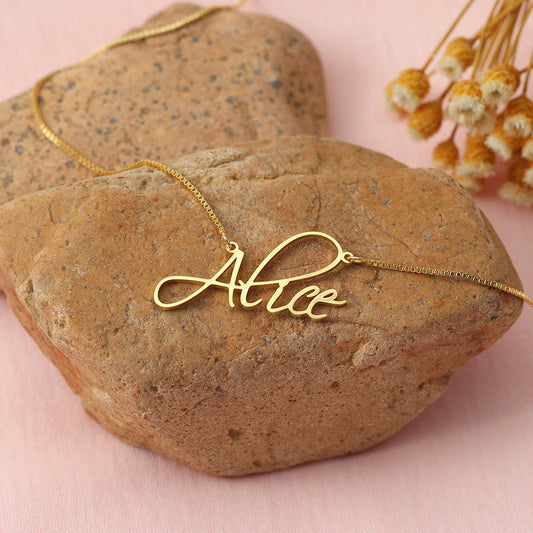 100% Customizable Letter / Name Healing Necklace (Gold, Silver, Rose Gold)