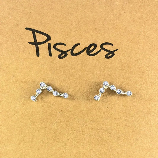 Constellation Zodiac Earrings (All 12 Signs)