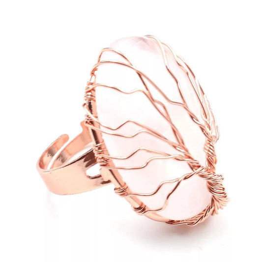 Calming and Soul Soothing Tree of Life Ring